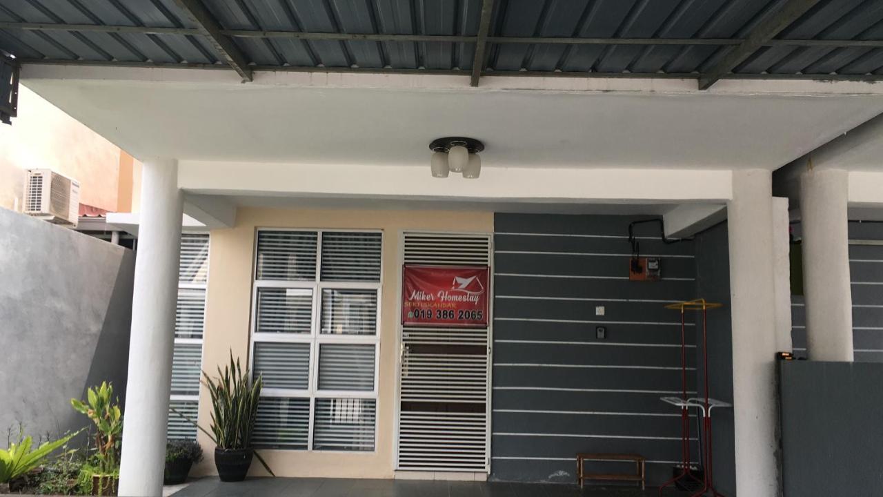 Miker Homestay Seri Iskandar Kültér fotó